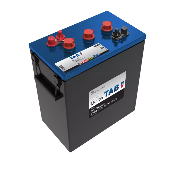 TAB Motion BCI B330 6V 330Ah/20HR EUT - Putki- ja massalevyakut - 3838807053861 - 3