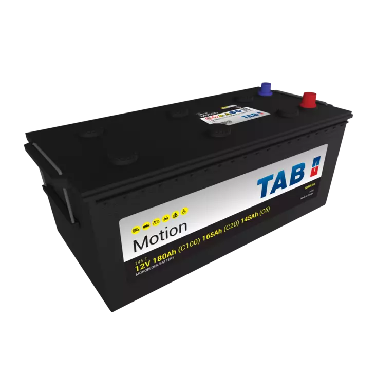 TAB Motion Tubular 145T LKW 12v 165Ah - Putki- ja massalevyakut - 3838807027251 - 2