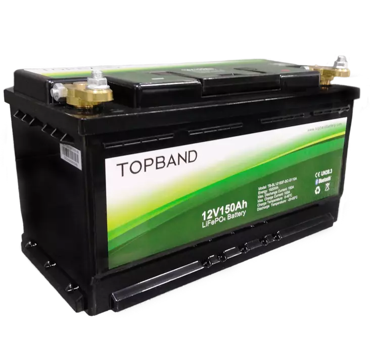 Topband TB12150BHT Li-ion akku 12,8V 150Ah - Li-ion ajovoima- ja teollisuusakut - 2173021 - 1