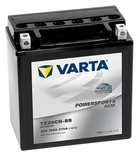 Varta Mp-Akku TX20CH-BS 12V 18Ah270A(En - AGM MP- ja kelkan akut - 4016987149751 - 1