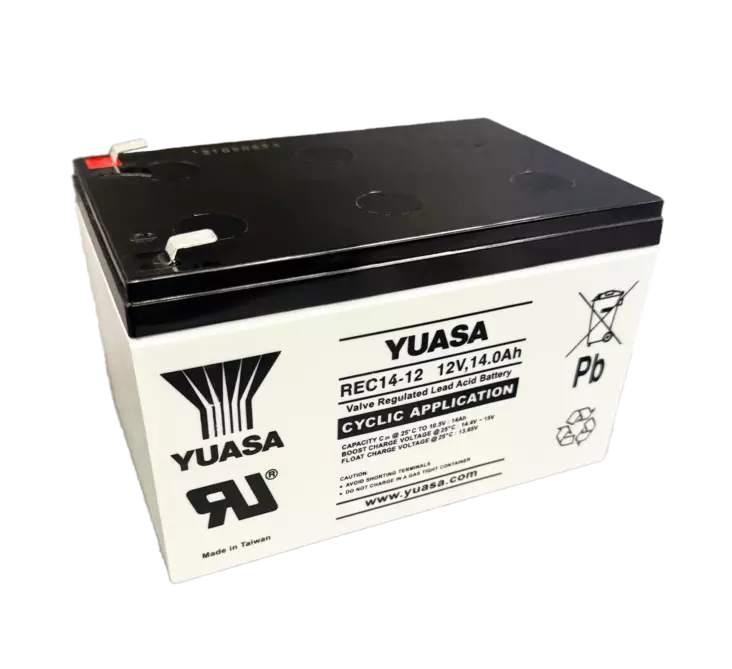 Yuasa Agm-akku 12V 14Ah REC14-12 - AGM ajovoima- ja teollisuusakut - 21234811 - 1