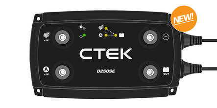 CTEK D250SE DC-DC laturi 12V 20A - Ajoneuvojen akkulaturit - 7350009569958142 - 3