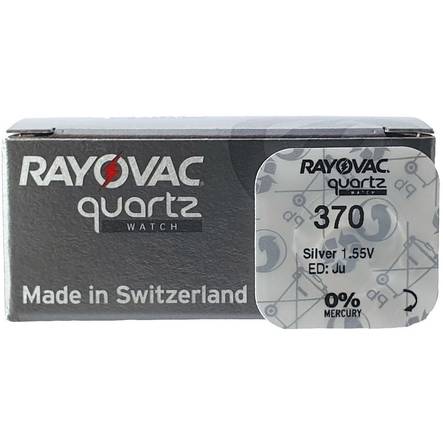 Rayovac Kellonparisto 370/SR920W 1.55V - Rayovac kellonparistot - 8710255910222 - 1