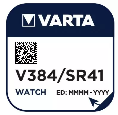Varta Kellonparisto V384/41SW 1.55V - Varta kellonparistot - 4008496245642 - 2