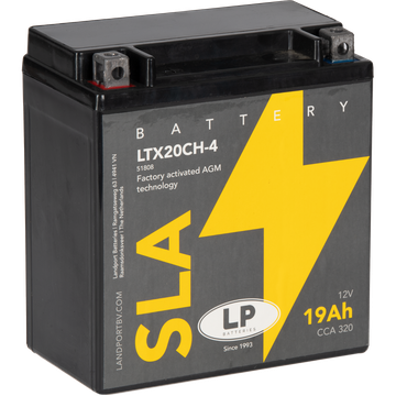 Landport Mp-Akku LTX20CH-4 12V19Ah 320A - AGM MP- ja kelkan akut - 8717101023112 - 1