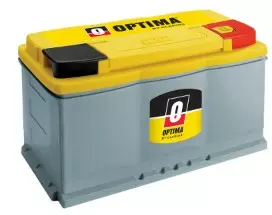 Optima YellowTop DH7 12V 80Ah 880A - Optima käynnistysakut - 401698716462 - 1