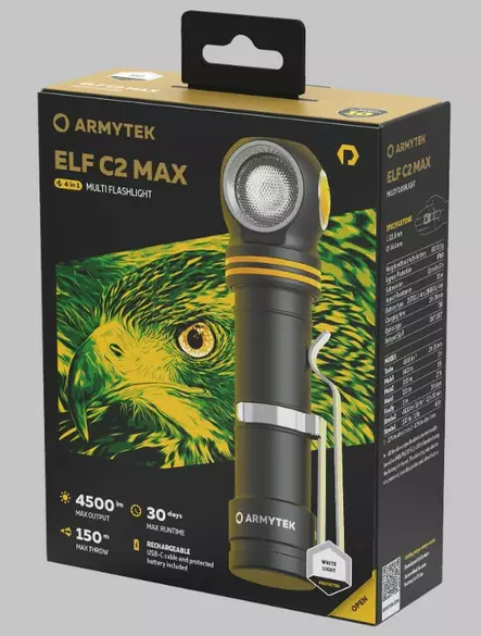 Otsavalo ArmyTek ladattava Elf C2 Max - Otsavalot - 6957713005782 - 1