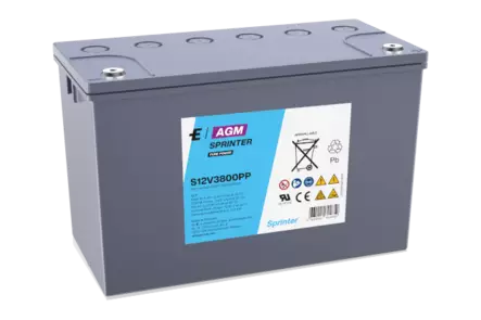 SprinterPure Agm Akku S12V3800PP12V105Ah - AGM ajovoima- ja teollisuusakut - 878562521512 - 1
