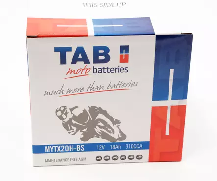 TAB Mp-Akku YTX20H-BS/MYTX20H-BS 12V 18Ah 310A - AGM MP- ja kelkan akut - 8435336102272 - 2
