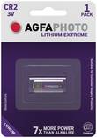 CR2 3V Lithiumparisto 1kpl Blist AGFA - CR2 3V lithiumparistot - 4250175802602 - 2