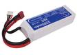 Li-polymer akku 11.1v 2200mah 40C - Li-polymer kennot/akut - 4894128084372 - 2