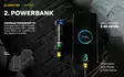 ArmyTek Laturi Handy C1 VE Usb-c - NiCd-,NiMH-,Li-ion-, LiPo-laturit - 6957713005102 - 7
