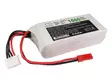 Li-polymer akku 11.1v 1000mah 72x31x23 - Li-polymer kennot/akut - 4894128038672 - 1