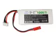 Li-polymer akku 11.1v 1000mah 72x31x23 - Li-polymer kennot/akut - 4894128038672 - 5