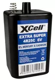 XCell 4R36 jousipäällinen paristo 6V - Greencell ruskokiviparistot - 4042883312562 - 1