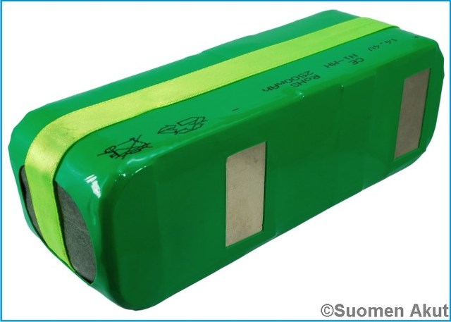 AGAIT akku 14.4v 2.8Ah Ni-mh CS - Robotti- ja varsi-imurin akut - 4894128057932 - 1