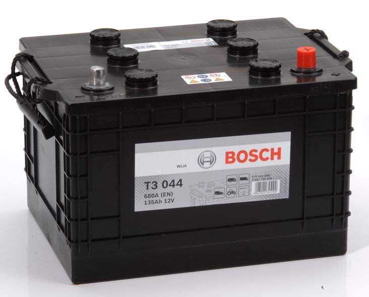 Bosch Käynnistysakku T3 044 12V 135Ah - Bosch käynnistysakut - 4047024345102 - 1