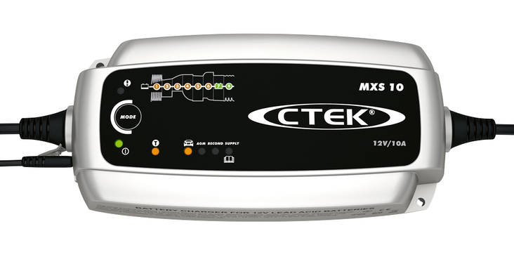 CTEK MXS 10 EU 12V 10A - Ajoneuvojen akkulaturit - 735000956973612 - 1