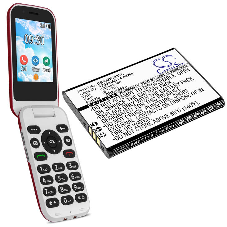 Batterie De Rechange BL-4UL 1200mAh Pour Nokia 3310, 225, 500, 230, Asha 225 - Avec Outil D'ouverture