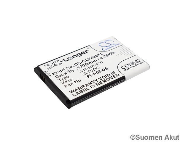 Golf buddy GPS-Akku 3.7v 1700mAh Lion - Muiden merkkien navigaattorien akut - 4894128119142 - 1