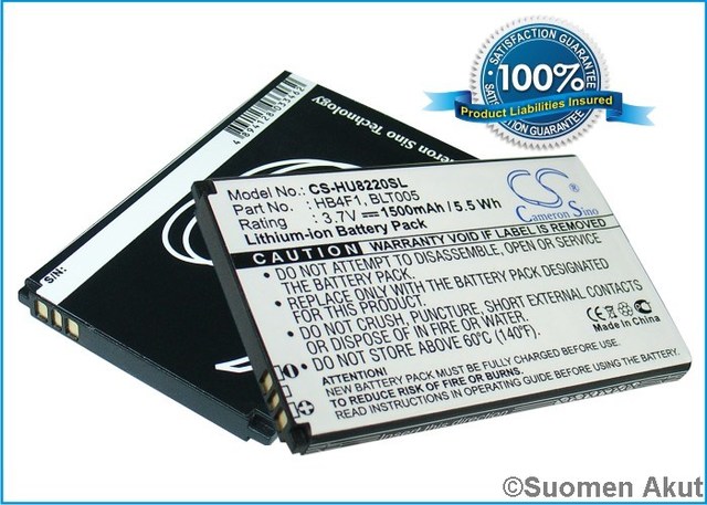 Huawei puhelimen tarvikeakku BLT005 CS - Huawei kännykän akut - 4894128033462 - 1