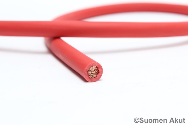 Kaapeli 25mm2 punainen 1metri Hiflex - Kaapelit - 4711996612 - 1