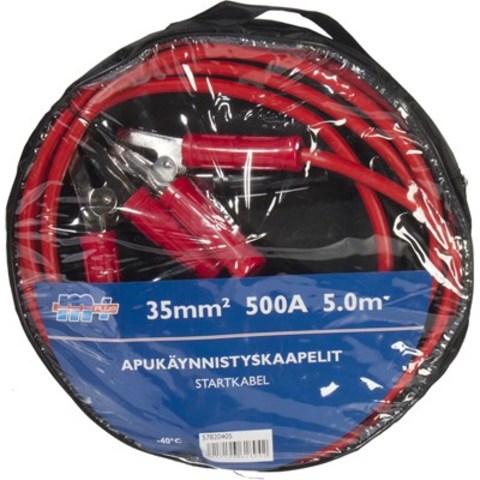 Käynnistyskaapelit 35mm2 500A 5 metriä - Käynnistyskaapelit - 6417196618942 - 1