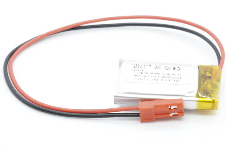 Li-polymer Akku 3.7v 300mah LP752030/CL - Li-polymer kennot/akut - 100221585910012 - 1