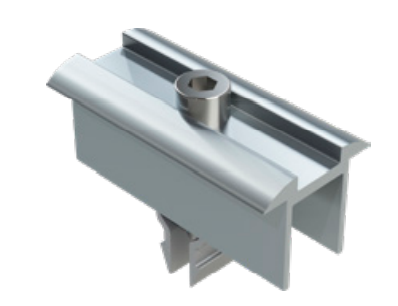 ORIMA Easy Rail keskikiinnike 1KPL - Aurinkopaneelitelineet - 36122 - 1