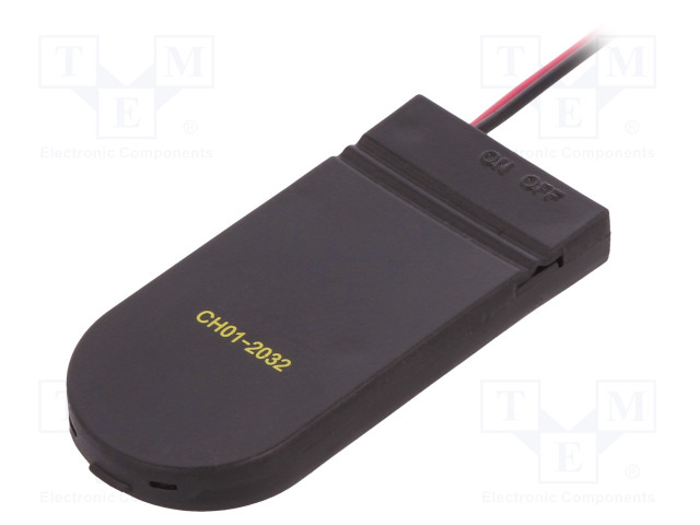 Paristotelineet 2xCR2032 johdot + kytkin - Paristokotelot - 100228516820012 - 1