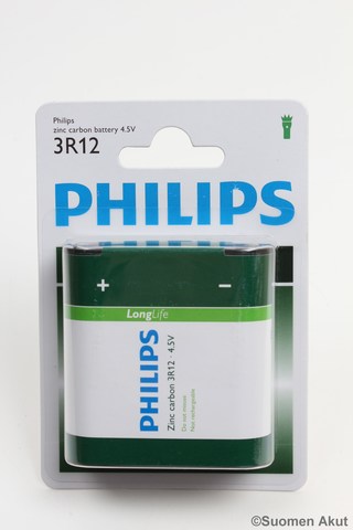 Philips Greencell 3R12 4,5V - Greencell ruskokiviparistot - 8712581549602 - 1