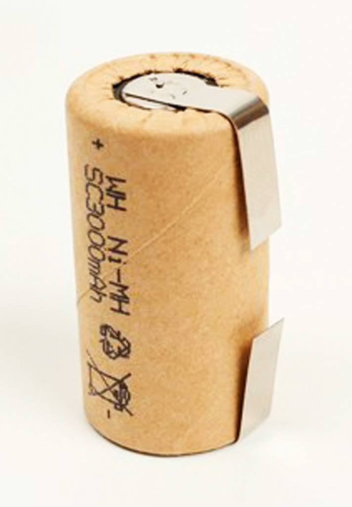 Power plus Sub-c 1.2v 3000mAh Nimh JK Pa - Nimh Juotoskorvalliset kennot - 1472 - 1