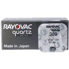 Rayovac Kellonparisto 389/1130W 1.55V - Rayovac kellonparistot - 24578252 - 1