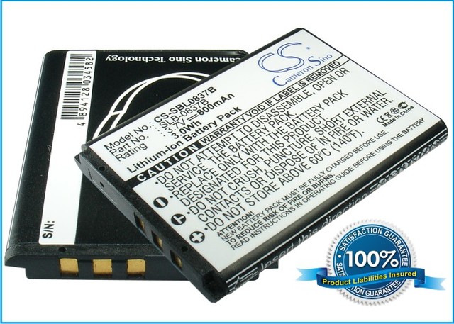 Samsung 3.7v 820mAh SBL-0837B Li-ion - Samsung kameranakut - 4894128034582 - 1
