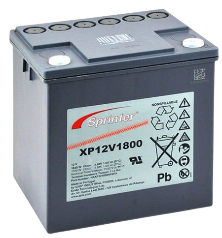 Sprinter Agm Akku XP12V1800 12V56,4Ah/10 - AGM ajovoima- ja teollisuusakut - 878562 - 1