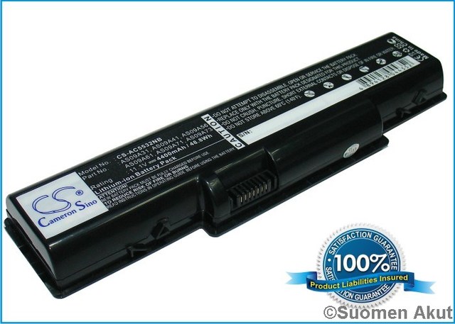 Tietokoneen Akku ACER 11,1V 4400mA(130) - Acer kannettavan akut - 4894128044352 - 1