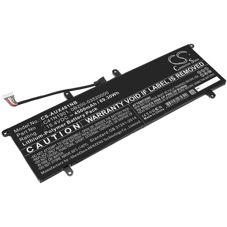 Tietokoneen Akku ASUS 15.4V 4500mA(578) - Asus kannettavan akut - 4894128175322 - 1