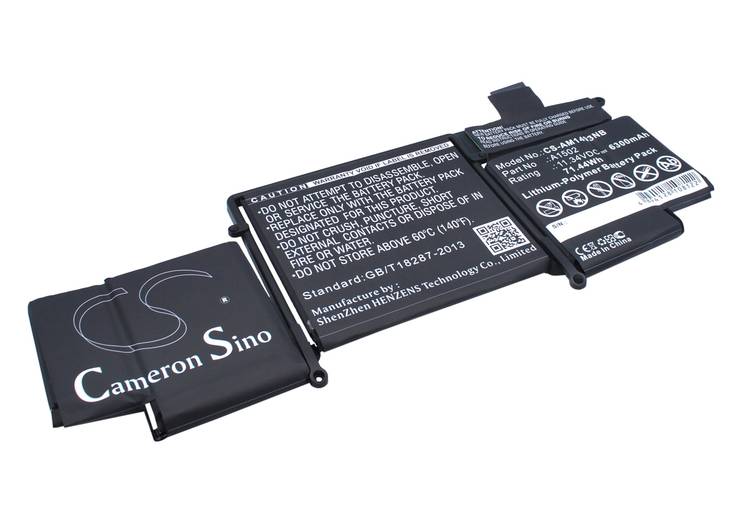 Tietokoneen Akku Apple A1493 (265) - Apple MacBook akut - 4894128108122 - 1