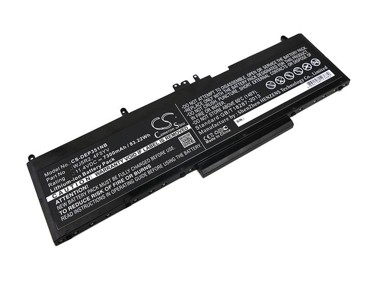Tietokoneen Akku Dell 11.4V 7300mAh(584) - Dell kannettavan akut - 4894128123682 - 1