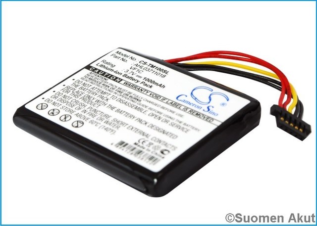 TomTom akku 3.7v 1000mAh Go 1000 - TomTom navigaattorin akut - 4894128038122 - 1