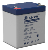 Ultracell UL5-12 Agm-akku 12V 5Ah - AGM ajovoima- ja teollisuusakut - 2115202 - 2
