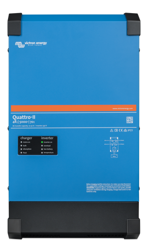 Victron Quattro-II 48/5000/70-50/50 - Victron MultiPlus yhdistelmälaitteet - 8719076054092 - 1