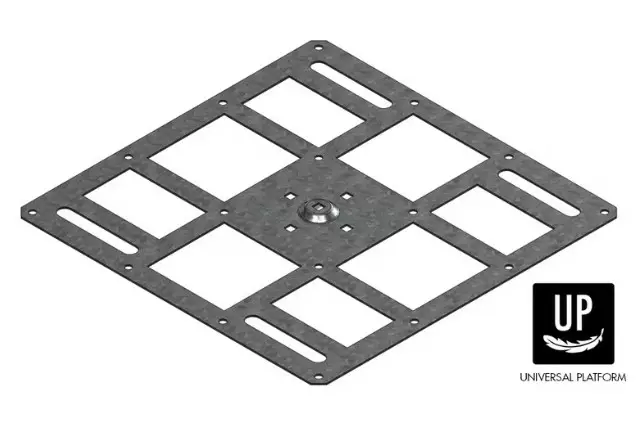 ORIMA Solar up-kiinnityslevy 390x390mm - Aurinkopaneelitelineet - 6438218031822 - 1