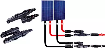 Aurinkopaneeliliitin MC-4 Y-haaroitinpar - Liittimet ja tulpat - 6430057540602 - 3