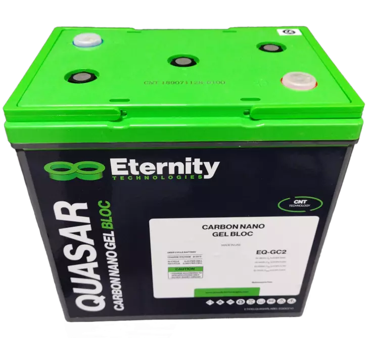 Eternity geeliakku EQ-GC2 6V 180Ah/5Hr - Geeli ajovoima- ja teollisuusakut - 40532 - 1