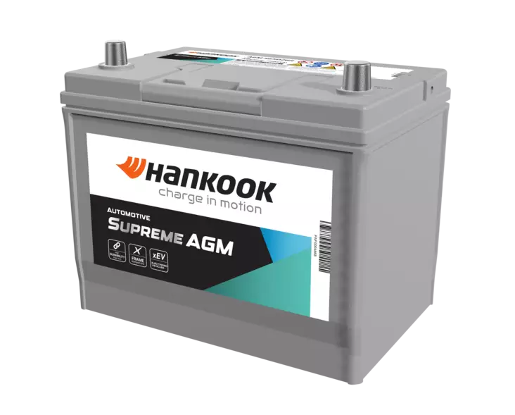 Hankook AGM-akku 12V 75Ah 750A (EN) - AGM-akut ajoneuvoihin - 8808240016872 - 1