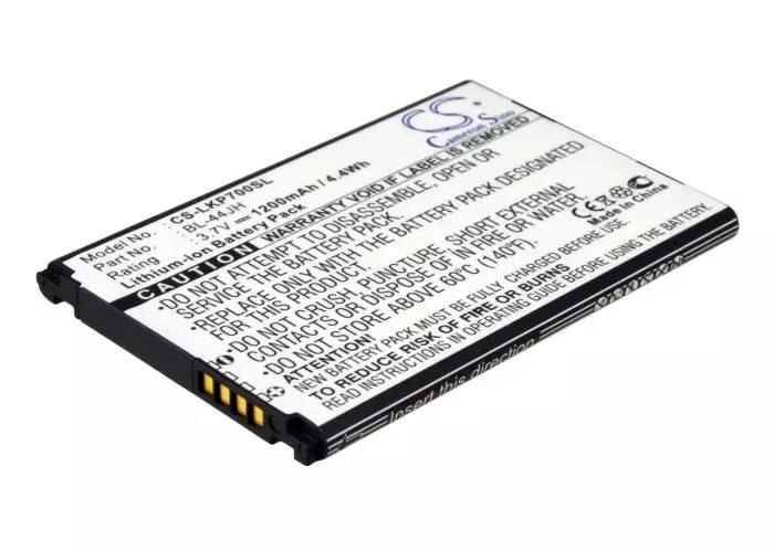LG puhelimen akku 3.7v1200mAh Li-Ion CS - LG kännykän akut - 4894128062202 - 1