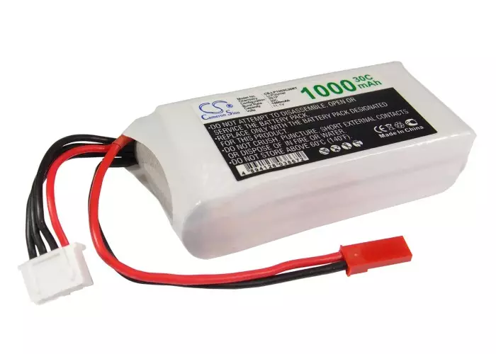 Li-polymer akku 11.1v 1000mah 72x31x23 - Li-polymer kennot/akut - 4894128038672 - 1