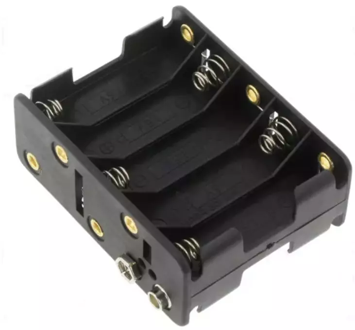 Paristokotelo 10xAA ulostulo 9v neppari - Paristokotelot - 73642 - 1