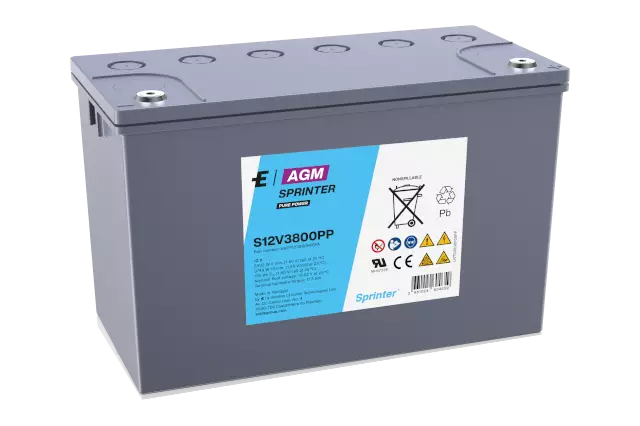 SprinterPure Agm Akku S12V3800PP12V105Ah - AGM ajovoima- ja teollisuusakut - 878562521512 - 1